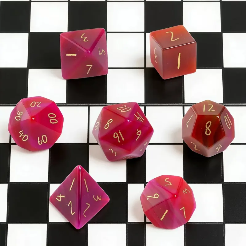 Custom Agate dice