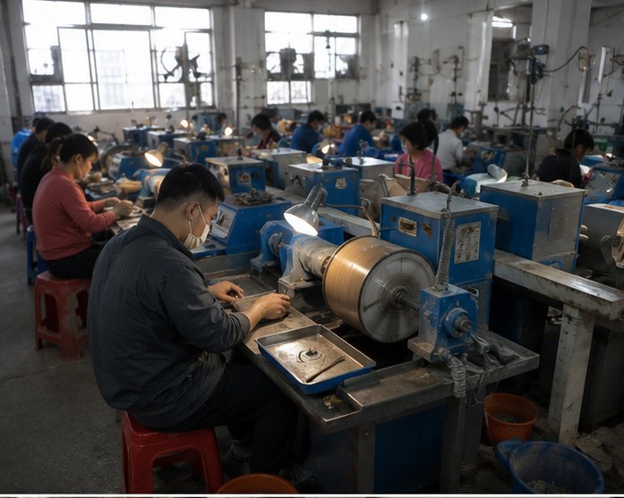 Our polishing & grinding line — CuiShen
