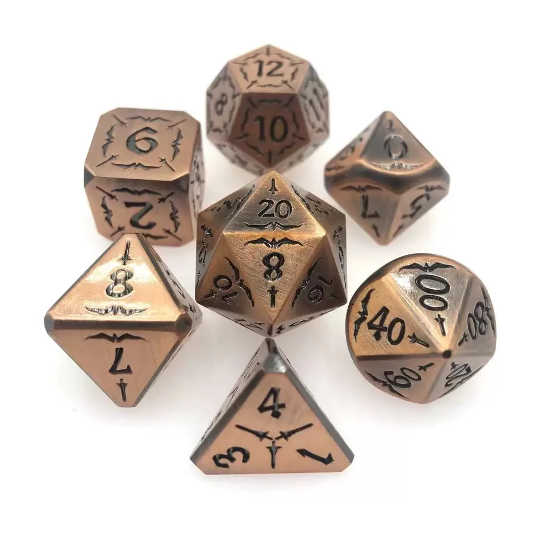 Metal D&D set — antique copper — CuiShen